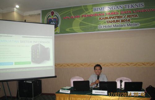 Bimtek Pengisian Aplikasi Data Lingkungan Hidup tahun 2014