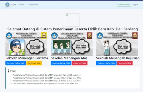 Sistem Penerimaan Peserta Didik Baru